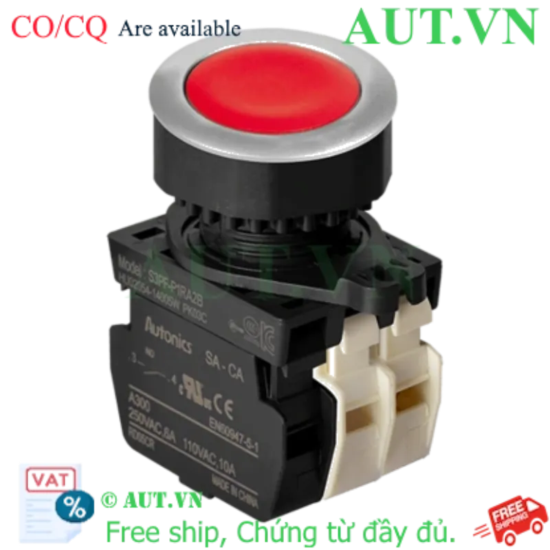 Ảnh của Công tắc nút nhấn Autonics S3PF-P1RA2BM