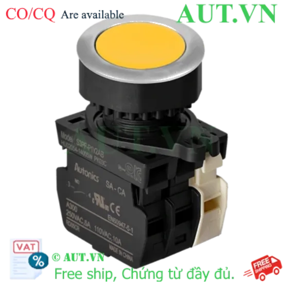 Ảnh của Công tắc nút nhấn Autonics S3PF-P1Y2ABM