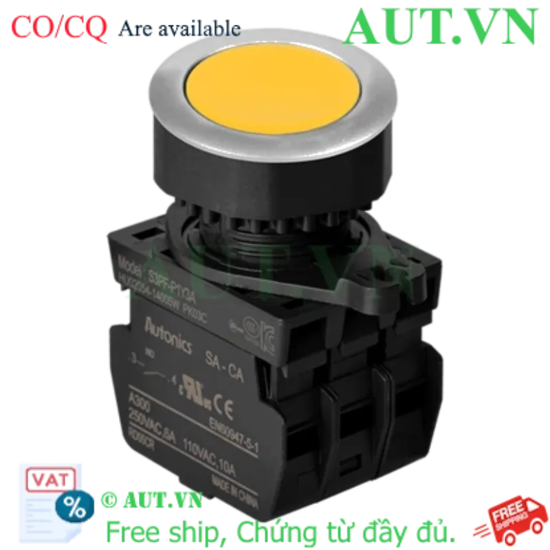 Ảnh của Công tắc nút nhấn Autonics S3PF-P1Y3AM