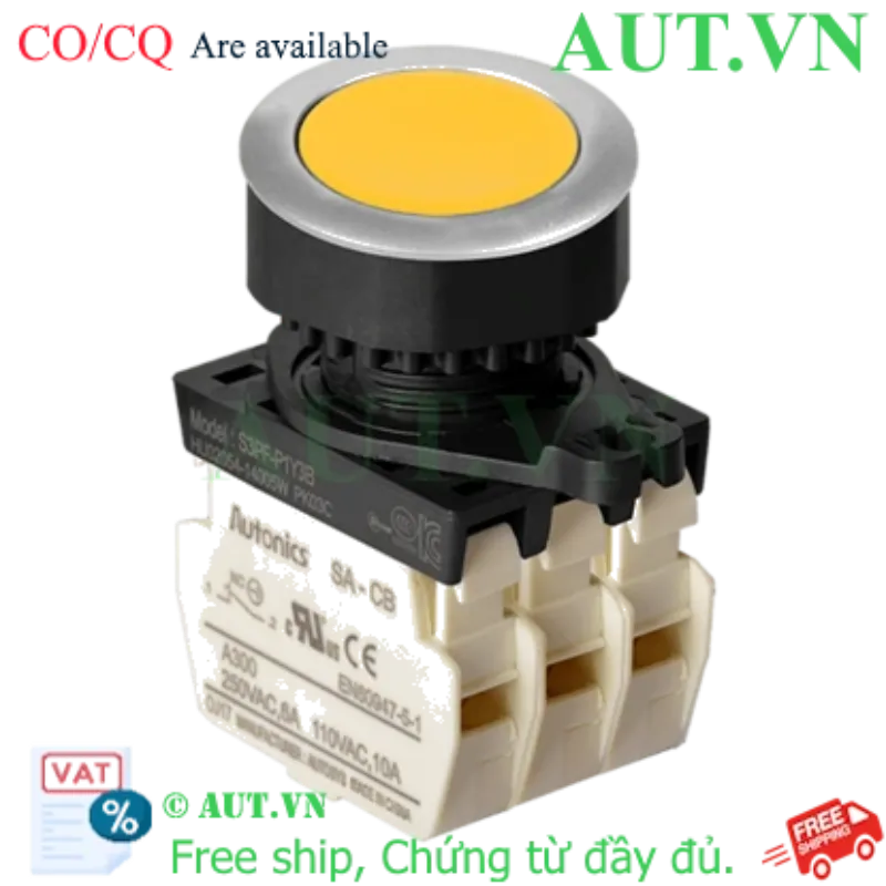 Ảnh của Công tắc nút nhấn Autonics S3PF-P1Y3BM