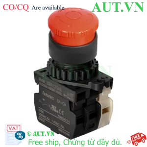 Ảnh của Nút nhấn Autonics S2ER-E2RAB Màu Đỏ - Nhấn Giữ Xoay Reset, 1NO+1NC, Ø22mm