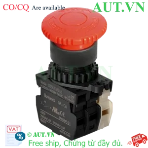 Ảnh của Nút Nhấn Autonics S2ER-E3R2AB Màu Đỏ - 2NO+1NC - Nhấn Giữ Xoay Reset Chính Hãng