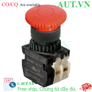 Ảnh của Nút Nhấn Dừng Khẩn Cấp Autonics S2ER-E3RA2B | 1NO+2NC, Xoay Reset, Màu Đỏ