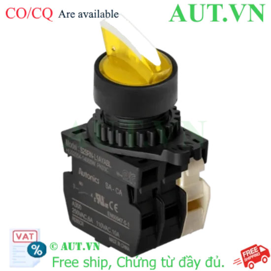 Ảnh của Công tắc nút nhấn Autonics S2SRN-LCYABL