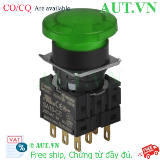 Ảnh của Công tắc nút nhấn Autonics S16BR-H1G3C