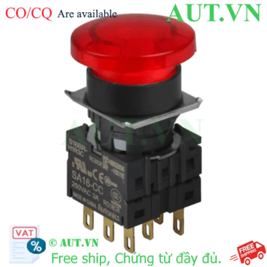 Ảnh của Công tắc nút nhấn Autonics S16BR-H1R3C