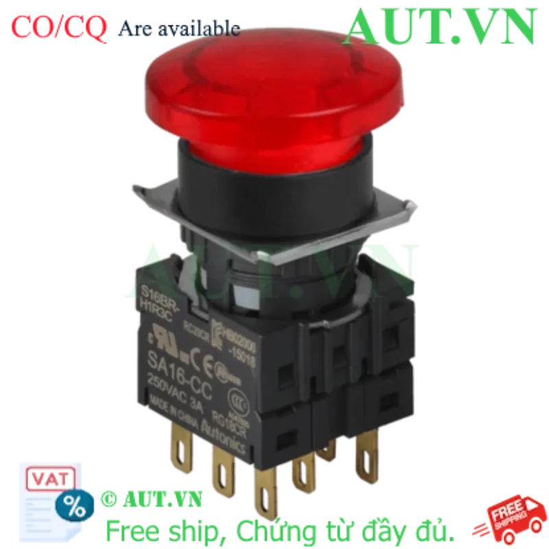 Ảnh của Công tắc nút nhấn Autonics S16BR-H1R3C