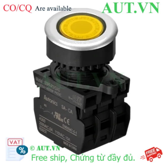Ảnh của Công tắc nút nhấn Autonics S3PF-P3Y2ADM