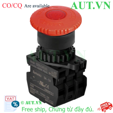Ảnh của Nút Nhấn Autonics S2ER-E4R2AD Đỏ | 2NO - Nhấn Giữ Xoay Reset - Đèn LED 12-24V