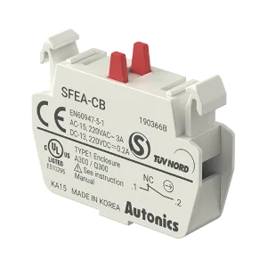 Ảnh của Công tắc an toàn Autonics SFEA-CB - Tiếp điểm 1NC, Chuẩn IP67, Độ bền 1 Triệu Lần
