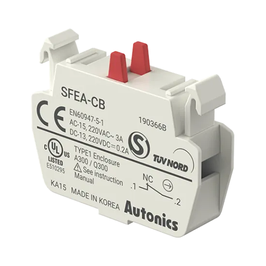 Ảnh của Công tắc an toàn Autonics SFEA-CB - Tiếp điểm 1NC, Chuẩn IP67, Độ bền 1 Triệu Lần | AUT VN
