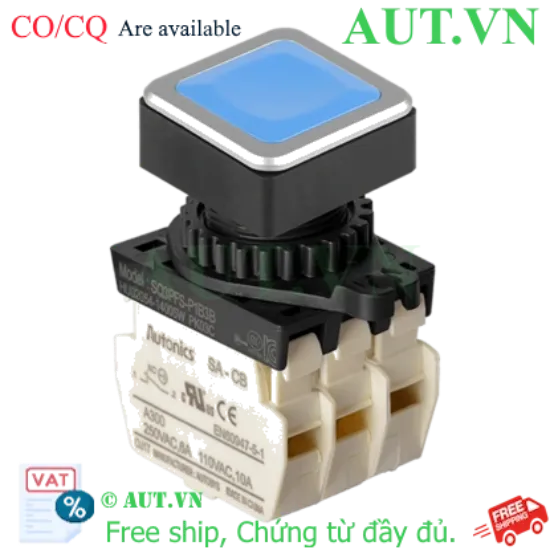 Ảnh của Công tắc nút nhấn Autonics SQ3PFS-P1B3B