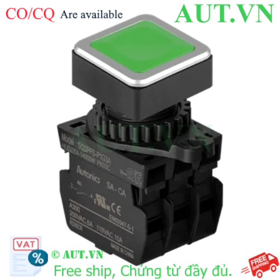 Ảnh của Công tắc nút nhấn Autonics SQ3PFS-P1G3A