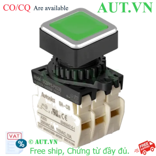 Ảnh của Công tắc nút nhấn Autonics SQ3PFS-P1G3BM