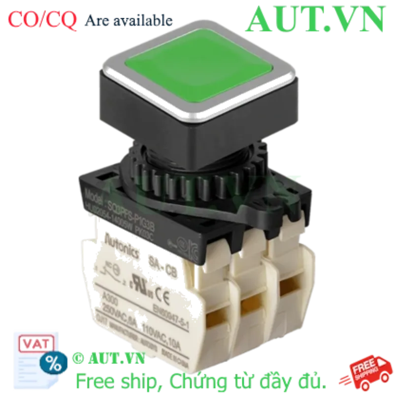 Ảnh của Công tắc nút nhấn Autonics SQ3PFS-P1G3BM