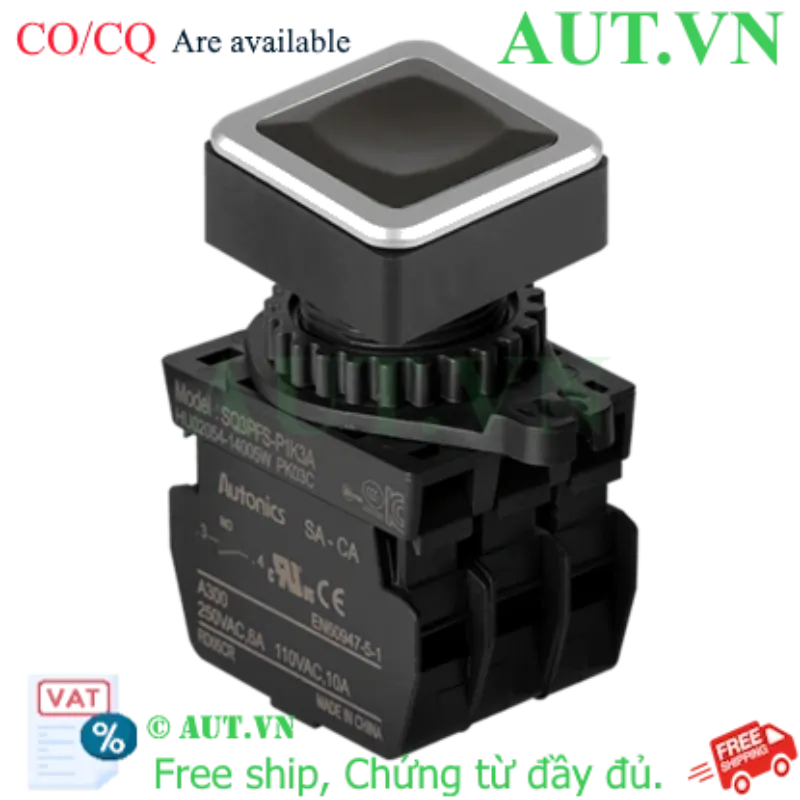 Ảnh của Công tắc nút nhấn Autonics SQ3PFS-P1K3A
