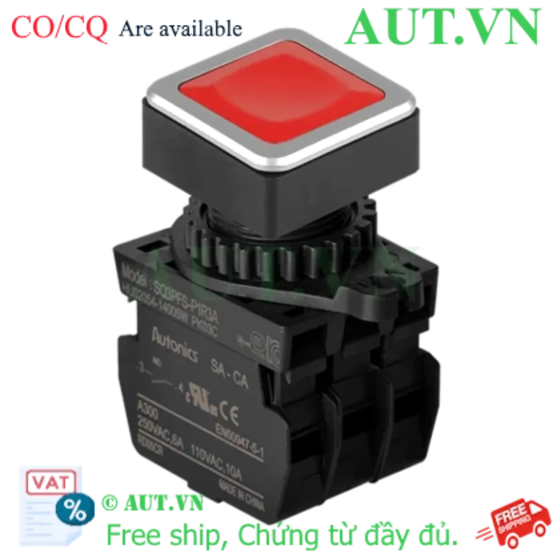 Ảnh của Công tắc nút nhấn Autonics SQ3PFS-P1R3AM