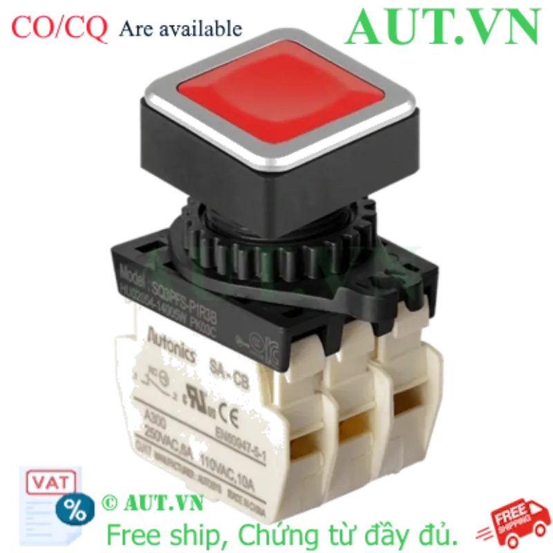 Ảnh của Công tắc nút nhấn Autonics SQ3PFS-P1R3B