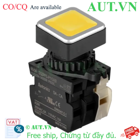Ảnh của Công tắc nút nhấn Autonics SQ3PFS-P1Y2AB