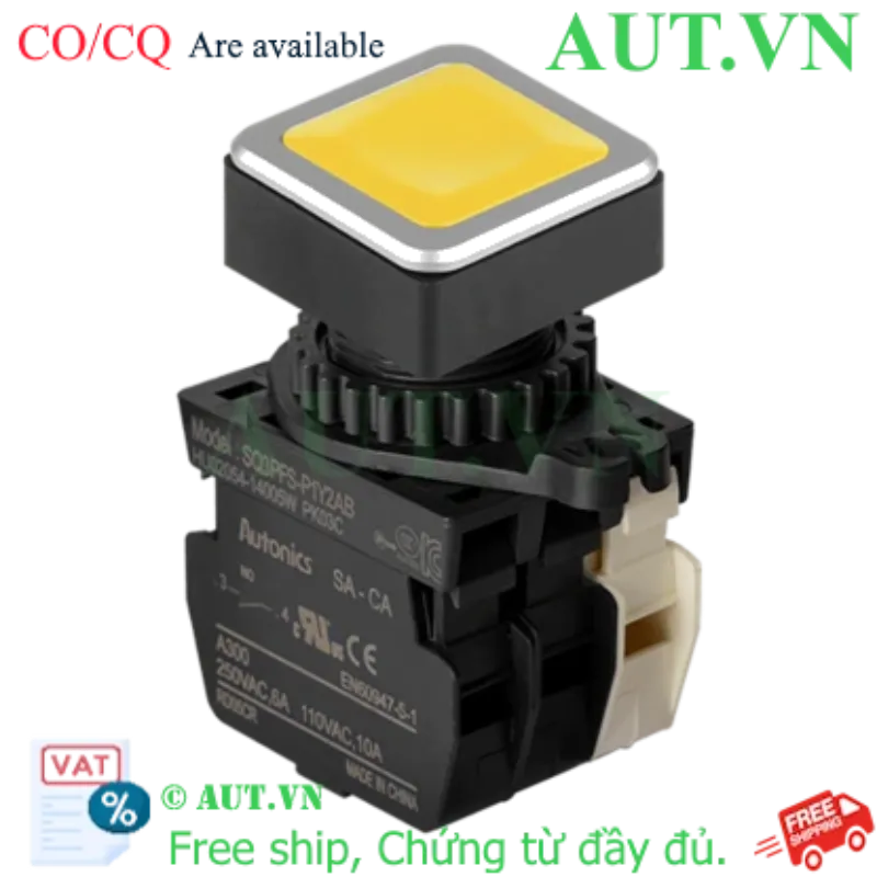 Ảnh của Công tắc nút nhấn Autonics SQ3PFS-P1Y2ABM