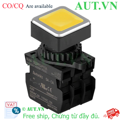 Ảnh của Công tắc nút nhấn Autonics SQ3PFS-P1Y3A