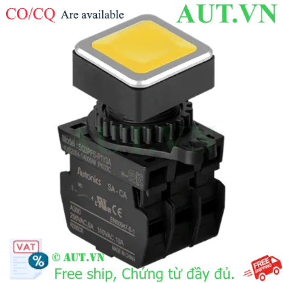 Ảnh của Công tắc nút nhấn Autonics SQ3PFS-P1Y3AM