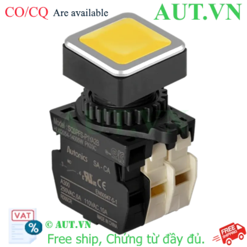 Ảnh của Công tắc nút nhấn Autonics SQ3PFS-P1YA2B