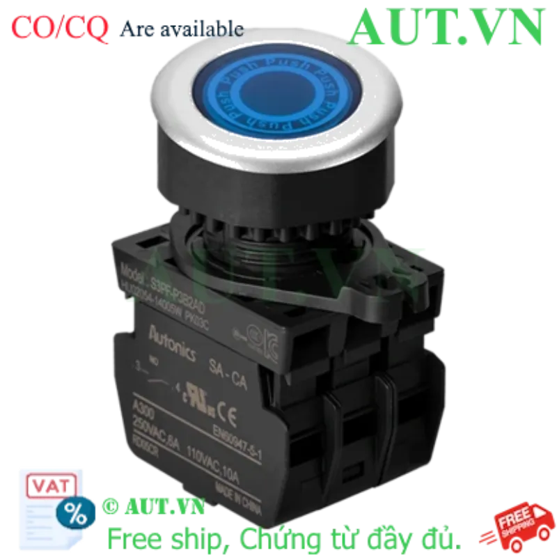 Ảnh của Công tắc nút nhấn Autonics S3PF-P3B2AL