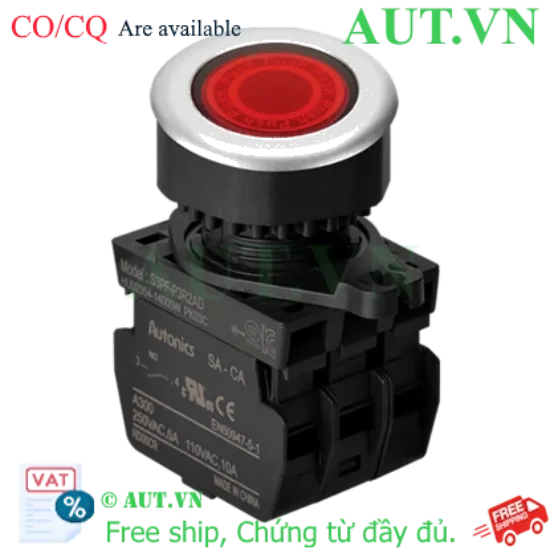 Ảnh của Công tắc nút nhấn Autonics S3PF-P3R2ALM