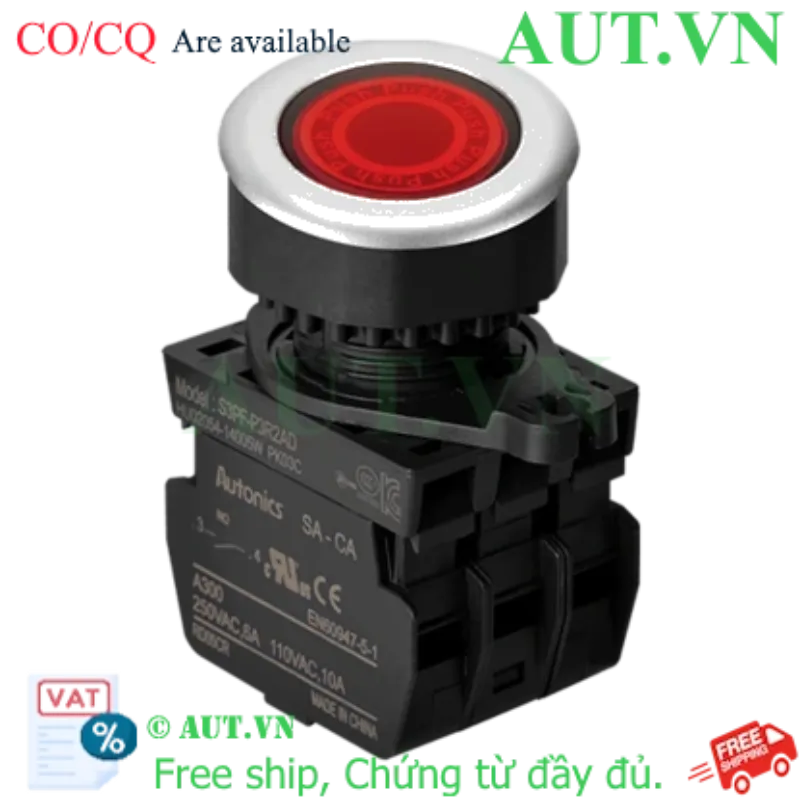 Ảnh của Công tắc nút nhấn Autonics S3PF-P3R2ALM