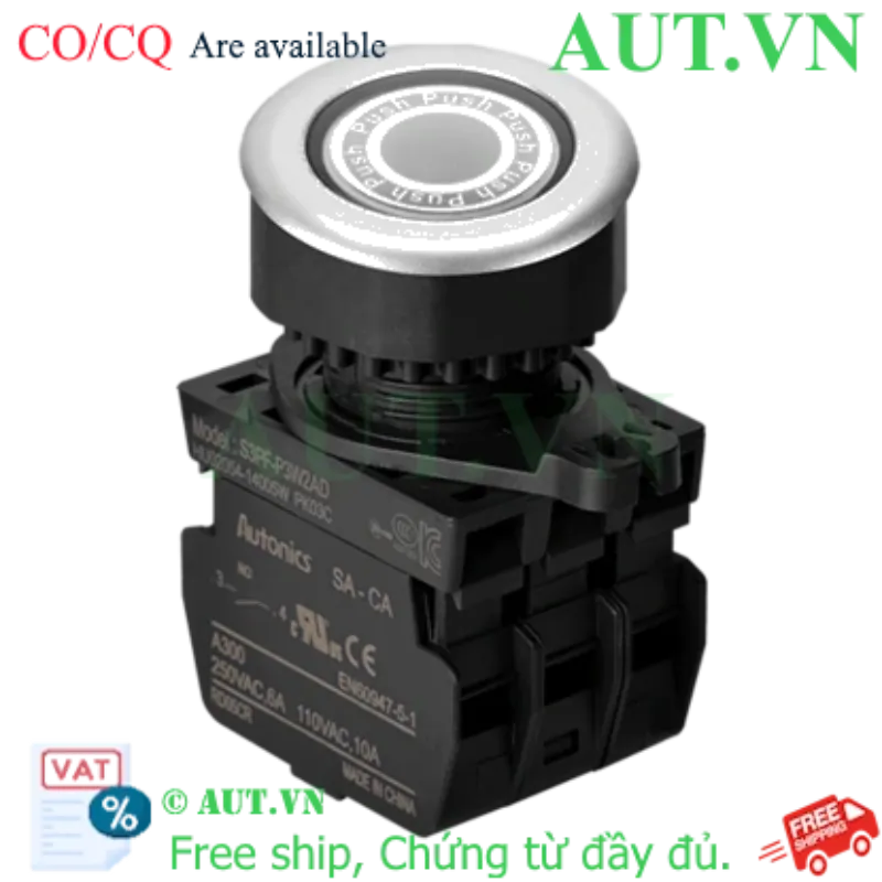 Ảnh của Công tắc nút nhấn Autonics S3PF-P3W2AL