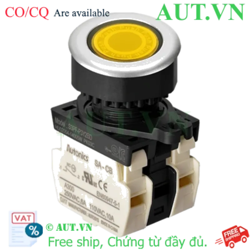 Ảnh của Công tắc nút nhấn Autonics S3PF-P3Y2BL