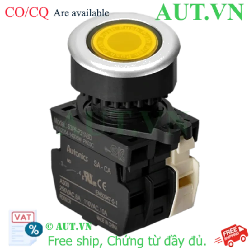 Ảnh của Công tắc nút nhấn Autonics S3PF-P3YABLM