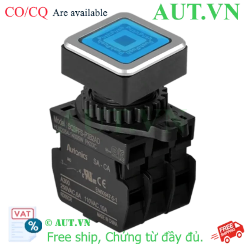 Ảnh của Công tắc nút nhấn Autonics SQ3PFS-P3B2ADM