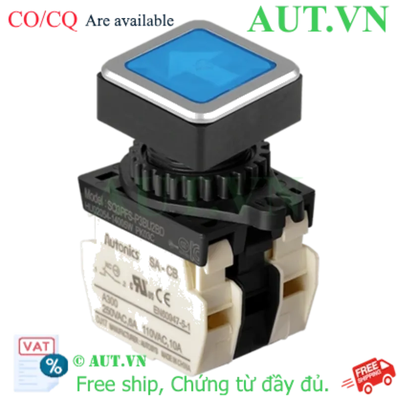 Ảnh của Công tắc nút nhấn Autonics SQ3PFS-P3BU2BD