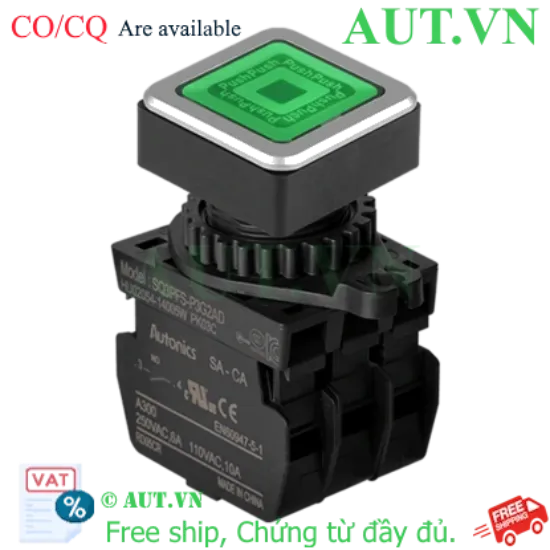 Ảnh của Công tắc nút nhấn Autonics SQ3PFS-P3G2ADM