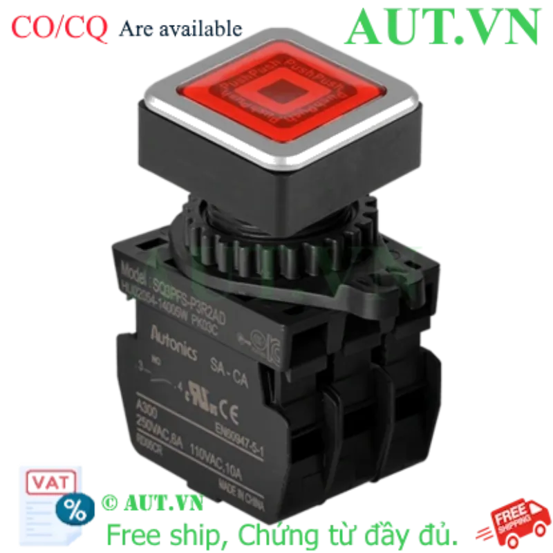 Ảnh của Công tắc nút nhấn Autonics SQ3PFS-P3R2AD