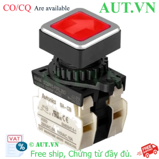 Ảnh của Công tắc nút nhấn Autonics SQ3PFS-P3RL2BD