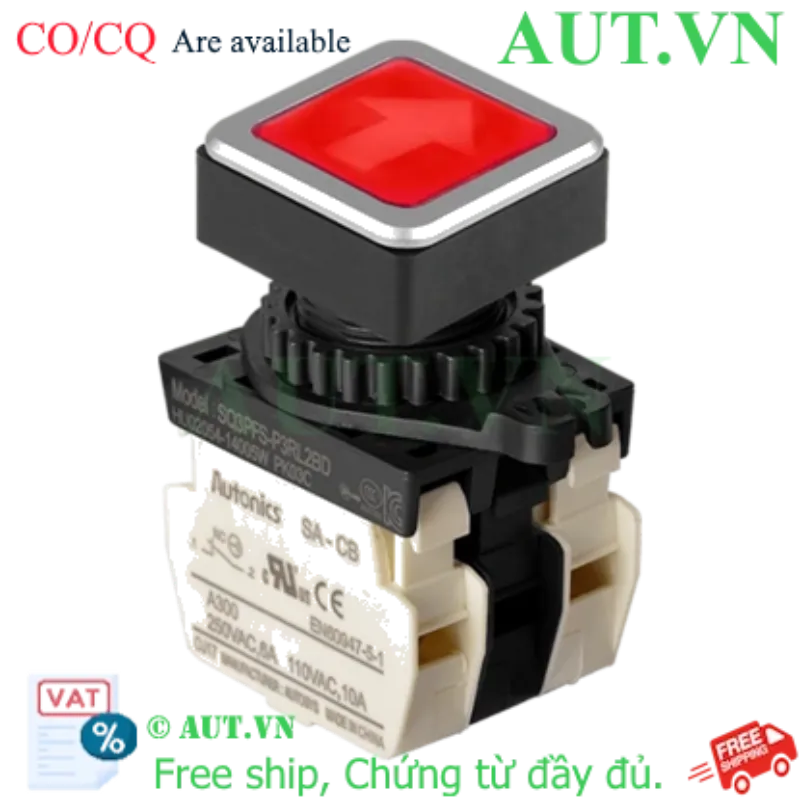 Ảnh của Công tắc nút nhấn Autonics SQ3PFS-P3RL2BDM
