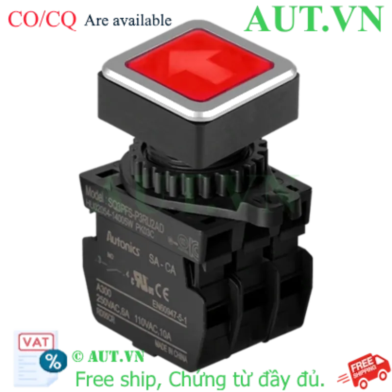 Ảnh của Công tắc nút nhấn Autonics SQ3PFS-P3RU2AD