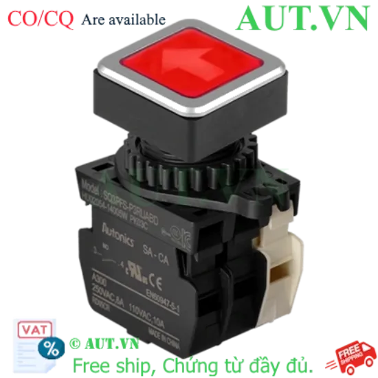 Ảnh của Công tắc nút nhấn Autonics SQ3PFS-P3RUABDM