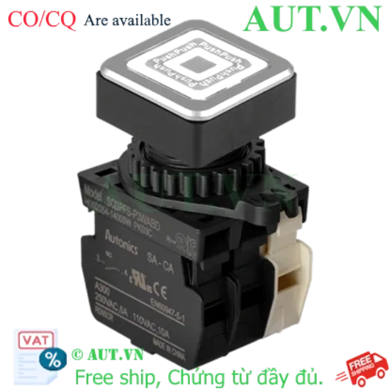 Ảnh của Công tắc nút nhấn Autonics SQ3PFS-P3WABDM