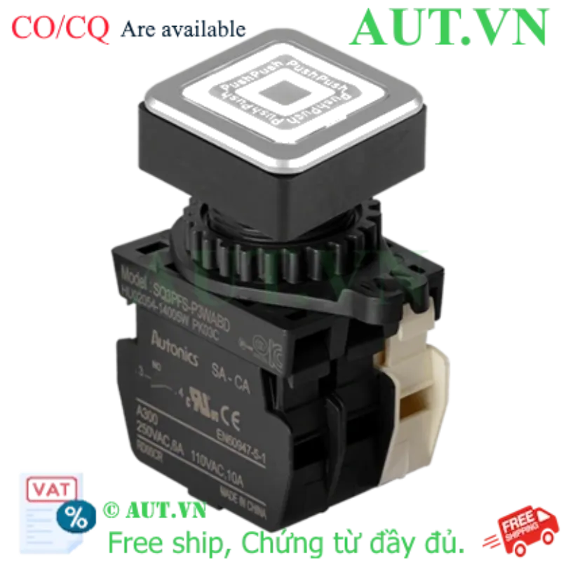 Ảnh của Công tắc nút nhấn Autonics SQ3PFS-P3WABDM