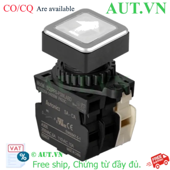 Ảnh của Công tắc nút nhấn Autonics SQ3PFS-P3WLABDM