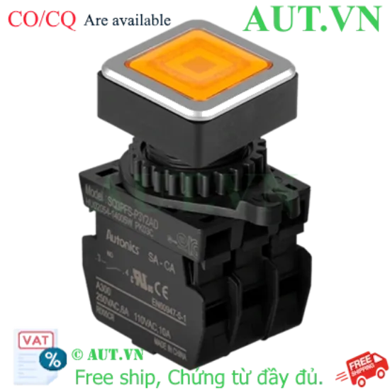 Ảnh của Công tắc nút nhấn Autonics SQ3PFS-P3Y2AD