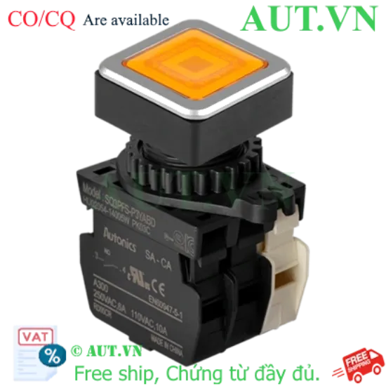 Ảnh của Công tắc nút nhấn Autonics SQ3PFS-P3YABDM
