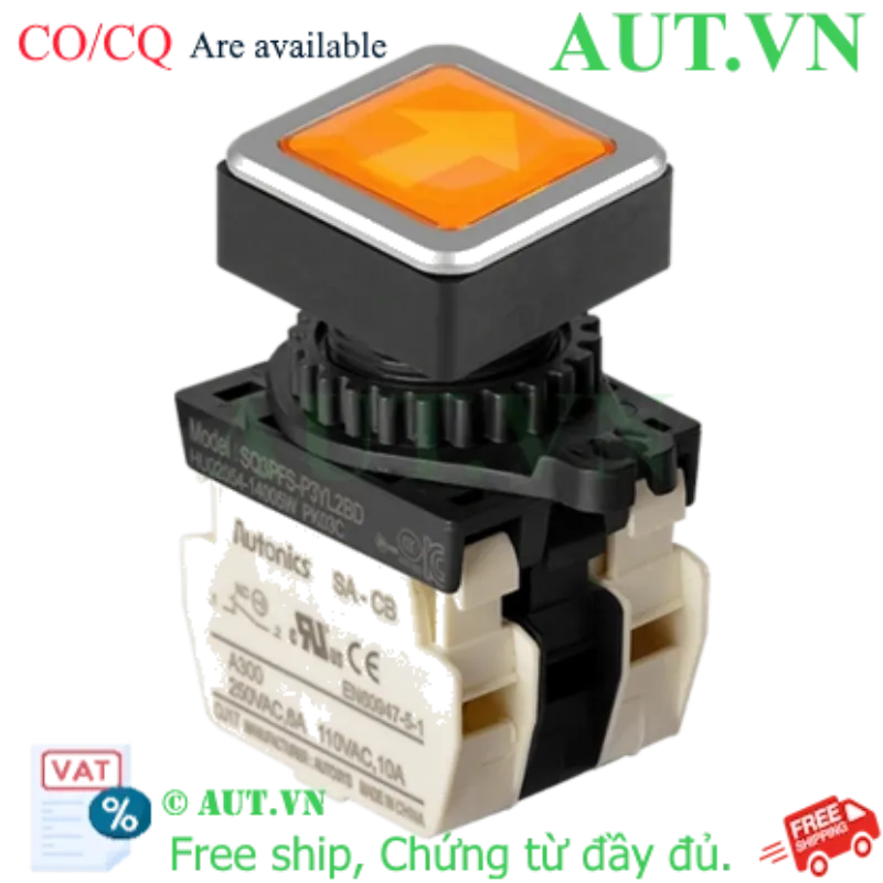 Ảnh của Công tắc nút nhấn Autonics SQ3PFS-P3YL2BDM