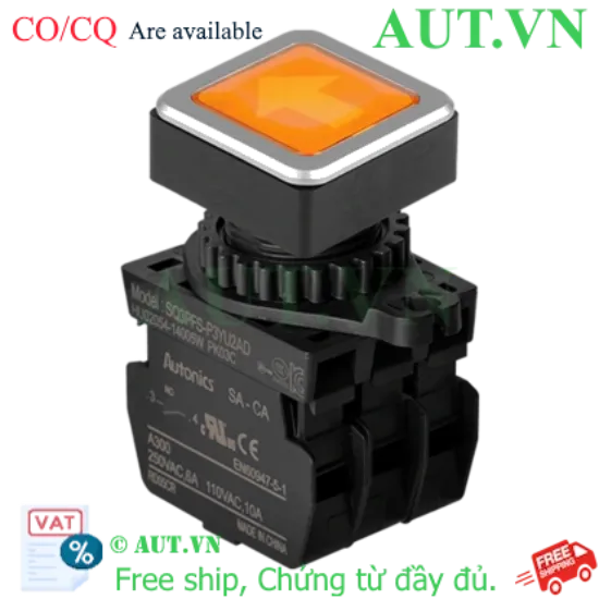 Ảnh của Công tắc nút nhấn Autonics SQ3PFS-P3YU2AD