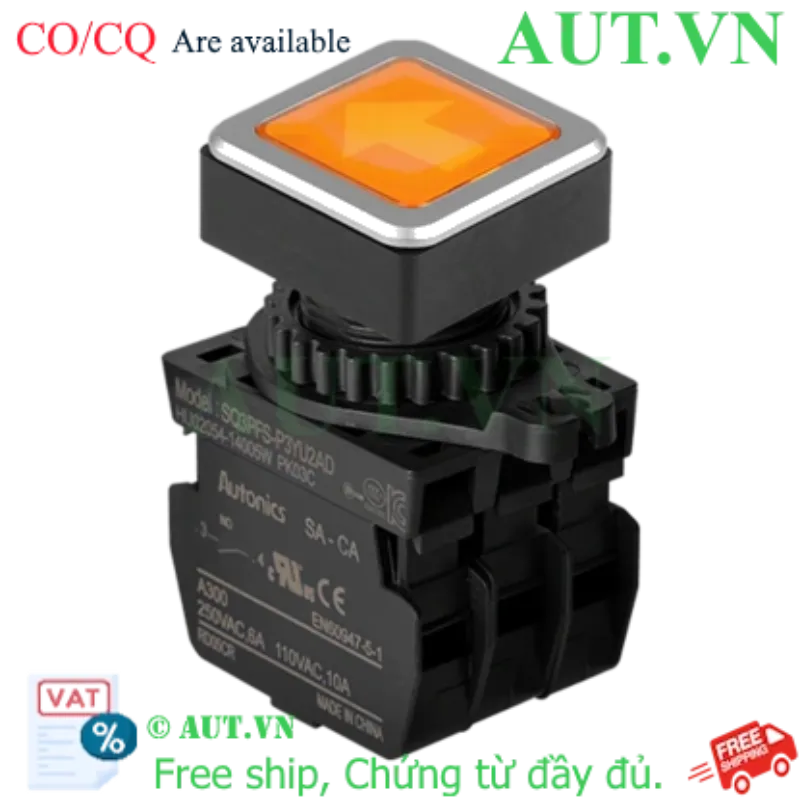 Ảnh của Công tắc nút nhấn Autonics SQ3PFS-P3YU2ADM