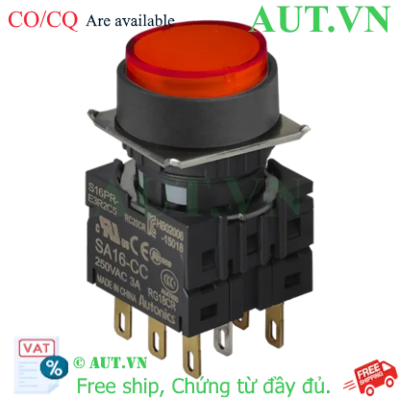 Ảnh của Công tắc nút nhấn Autonics S16PR-E4R2C5
